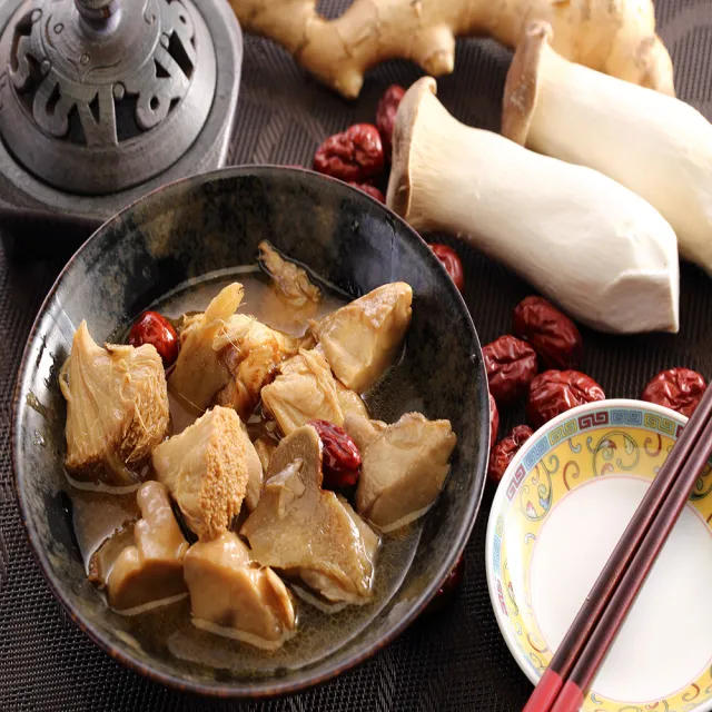 【綠之醇】3包組-安心麻油猴頭菇(500g/包)