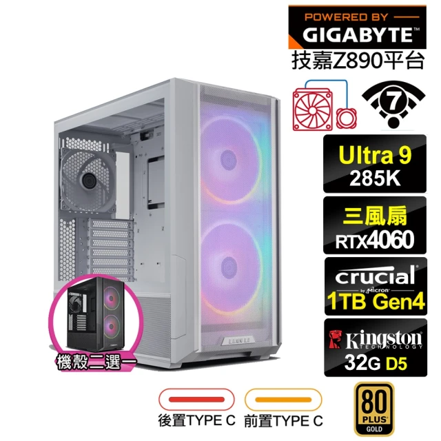 技嘉平台 U9廿四核GeForce RTX 4060{棕尾鵟