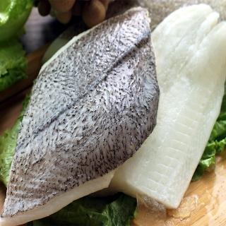 【海之醇】大規格去骨去刺蝶魚片-6片組(350-400g/片)