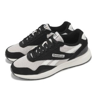 【REEBOK】休閒鞋 GL1100 男鞋 女鞋 黑 白 復古 麂皮 運動鞋(100201492)