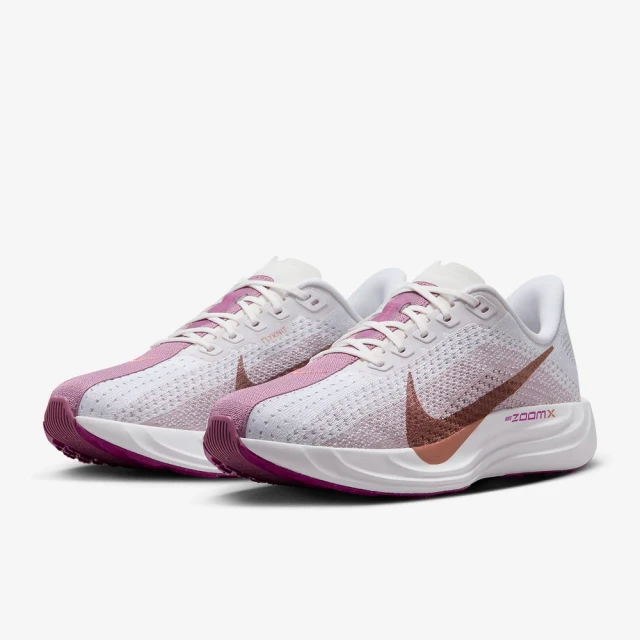 NIKE 耐吉 運動鞋 慢跑鞋 女鞋 W PEGASUS PLUS 白粉 玫瑰金 小飛馬 緩震(FQ7261108)