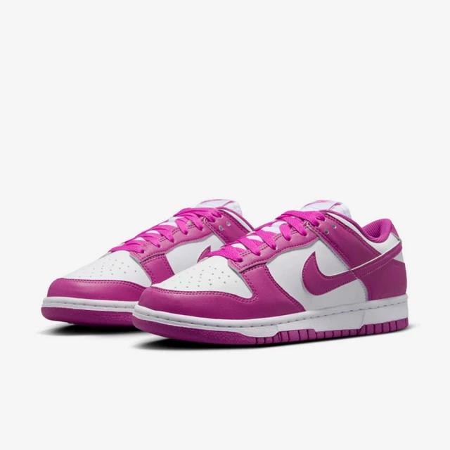 NIKE 耐吉 運動鞋 休閒鞋 女鞋 W NIKE DUNK LOW NEXT NATURE 紫紅色 低筒 多巴胺(DD1873110)