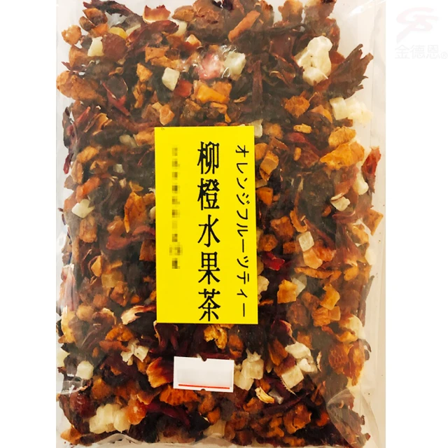 金德恩 柳橙風味水果粒茶150g/包(柳橙茶 風味茶 水果茶 茶 沖泡飲品 飲品 伴手禮 美食 茶葉)