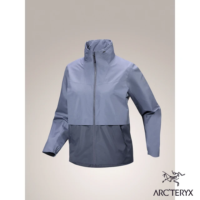 Arcteryx 始祖鳥 女 Solano 軟殼外套(雲層藍/深雲層藍)