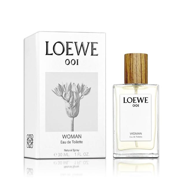 【LOEWE 羅威】001  WOMAN女性淡香水 30ML(平行輸入)