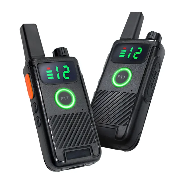 【u-ta】加碼贈充電器-超薄機身充電式迷你無線對講機TK1(2入組-2個電池款)