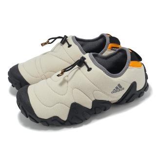 【adidas 愛迪達】懶人鞋 Radlander MOC 男鞋 女鞋 米白 黑 套入式 抽繩 休閒鞋 愛迪達(IF9462)