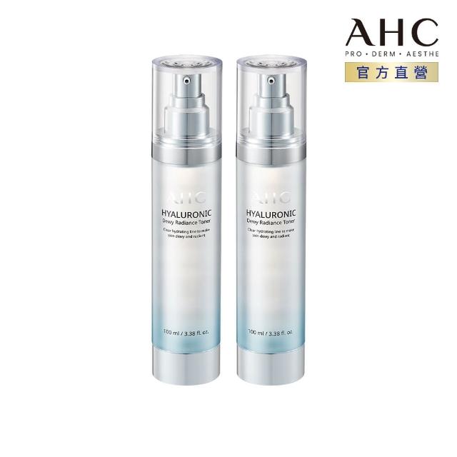 【AHC】買1送1★超能玻尿酸保濕肌亮機能水100ml(化妝水/臉部保養)