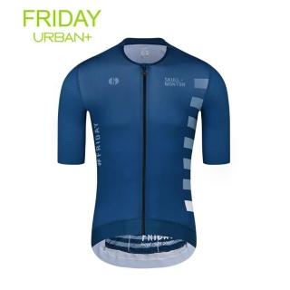 【MONTON】FRIDAY II 藍色男款短上衣(男性自行車服飾/短袖車衣/短車衣/單車服飾/零碼)