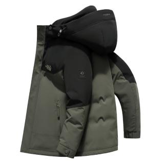【巴黎精品】現貨+預購 真羽絨90%灰鵝絨羽絨外套羽絨衣夾克(保暖衣三穿鵝絨脫卸內膽男外套2色a1is35)