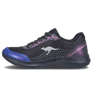 【KangaROOS】美國袋鼠鞋 男 RUN FLOW 2 超輕量跑鞋/運動/穿搭/生活 黑(KM41590)