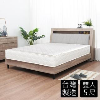 【時尚屋】2T辛莉5尺中鋼獨立筒床墊2T-1-5(免組裝 臺灣製)