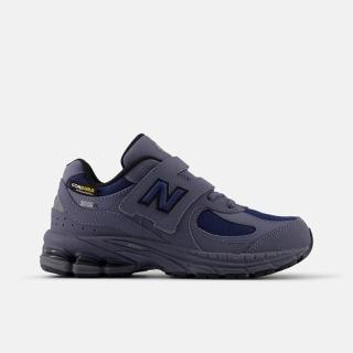 【NEW BALANCE】2002 HOOK & LOOP 中童 休閒鞋 運動 復古 W楦 極地深灰(PV2002PH)