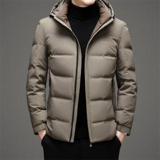 【巴黎精品】現貨+預購 真羽絨90%白鴨絨羽絨外套羽絨衣夾克(保暖休閒短羽絨外套男外套3色a1is24)