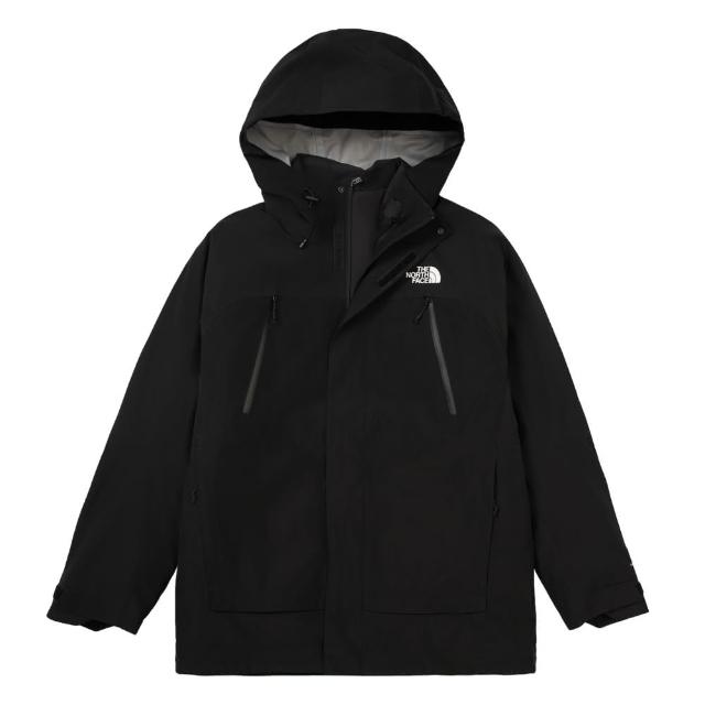 【The North Face】北臉 外套 男款 運動連帽外套 三合一 防潑水 羽絨膽 M STORMPEAK FL 黑 NF0A89ZMJK3