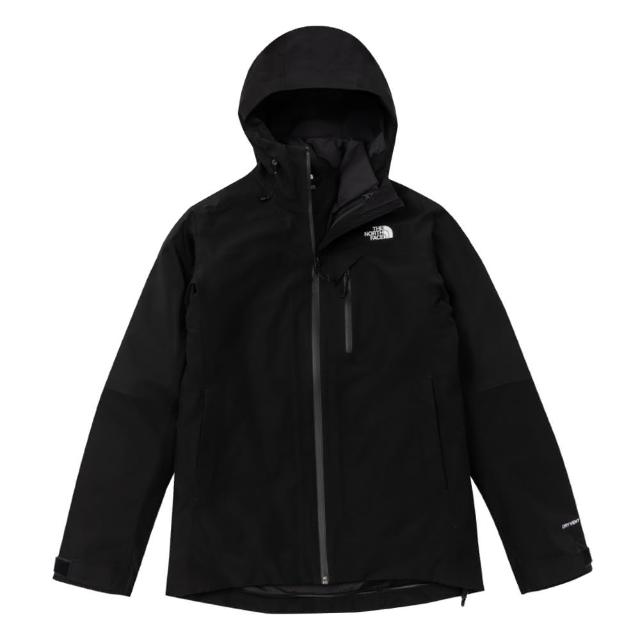 【The North Face】北臉 外套 女款 運動連帽外套 三合一 防潑水 羽絨膽 W NORTH TABLE 黑 NF0A89Y7JK3