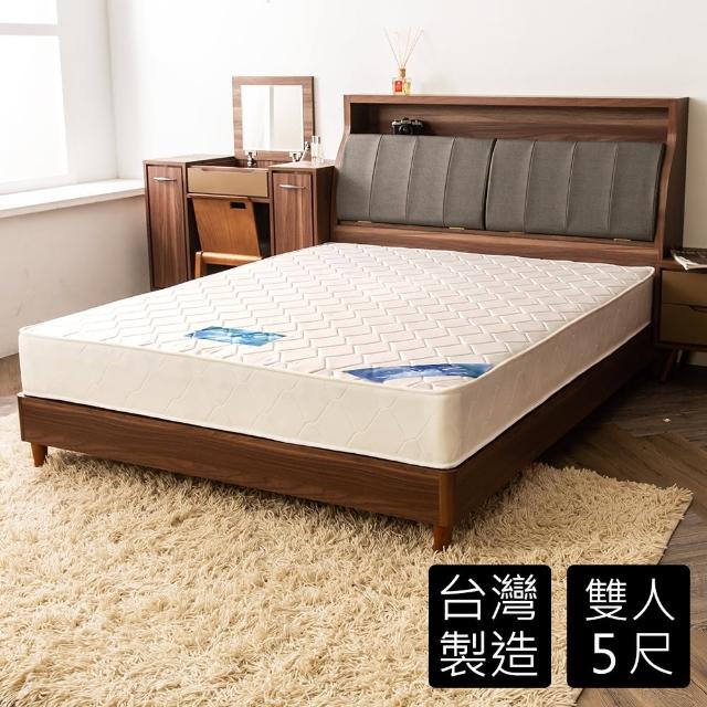 【時尚屋】雷克森冬夏兩用5尺雙人獨立筒彈簧床墊GA8-14-5(免組裝/台灣製)