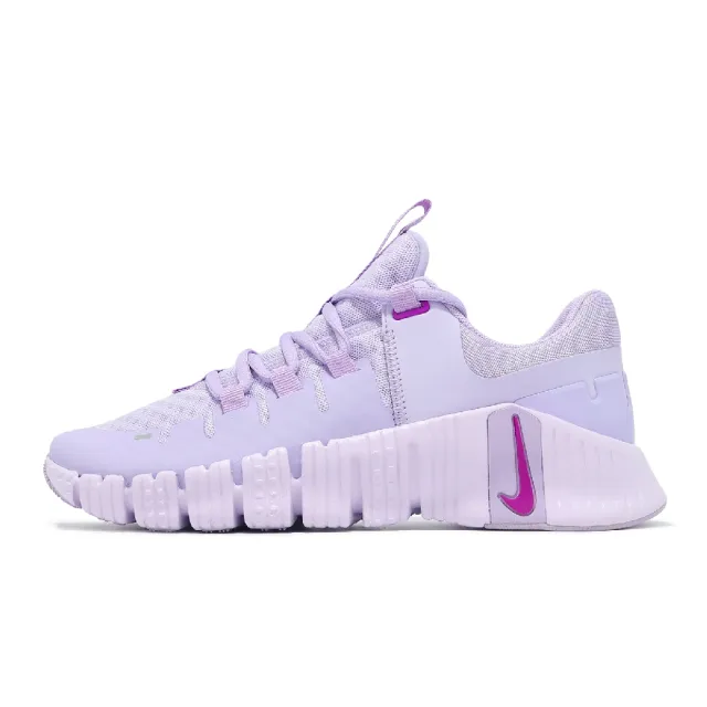 【NIKE 耐吉】訓練鞋 Wmns Free Metcon 5 女鞋 紫 健身 襪套 穩定 運動鞋(DV3950-502)