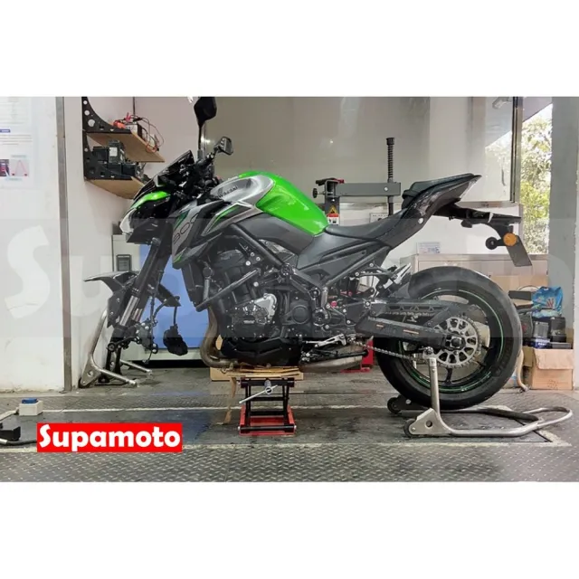 【Supamoto】機車維修升降台―平面 (千斤頂/平台/油壓/停車架/頂高器/駐車架/起落架/中柱)