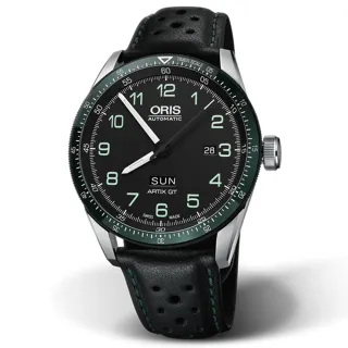 【ORIS 豪利時】Calobra系列 限量 日曆機械腕錶 新年 送禮 推薦(0173577064494-SetLS)