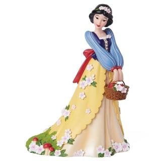【Enesco】精品家飾 Disney 迪士尼 白雪公主 公主手拿花籃居家擺飾