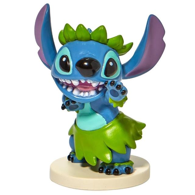 【Enesco】精品家飾 Disney 迪士尼 星際寶貝 史迪奇草裙舞居家擺飾