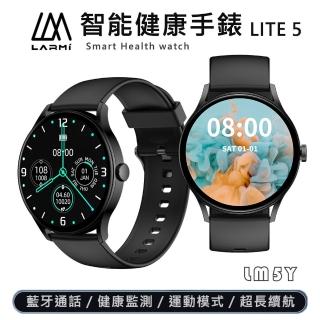 【LARMI 樂米】Lite 5 青春版 智慧健康手錶 LM5Y(藍芽通話 / 健康監測 / 超長續航)