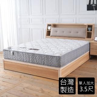 【時尚屋】海曼天絲硬式3.5尺加大單人獨立筒床墊BD81-10-3.5(免組裝 臺灣製)