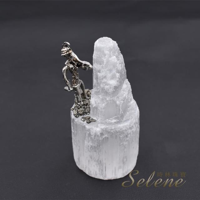 【Selene】礦工造型透石膏擺件