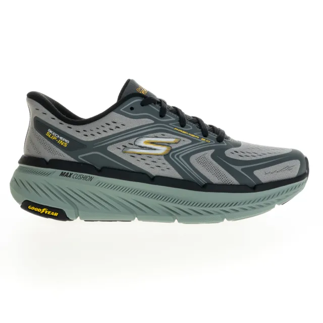 【SKECHERS】男鞋 慢跑系列 慢跑鞋 瞬穿舒適科技 GO RUN MAX CUSHIONING PREMIER 2.0(220837GYCC)