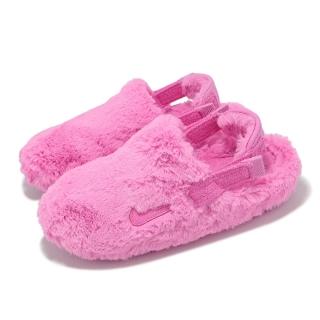 【NIKE 耐吉】穆勒涼鞋 Wmns Calm Mule SE 女鞋 男鞋 粉紅 毛絨絨 涼鞋 懶人鞋(FZ3118-600)