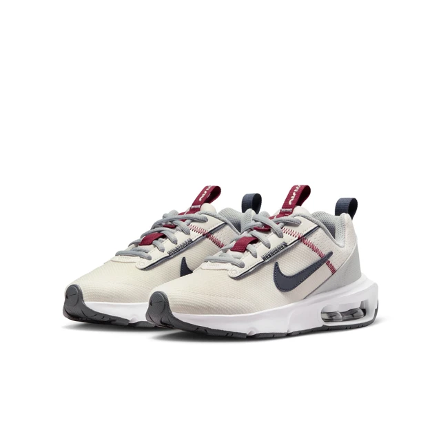 NIKE 耐吉 休閒鞋 女鞋 大童 運動鞋 氣墊 AIR MAX INTRLK LITE GS 米白 DH9393-006