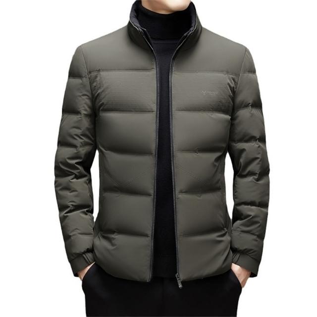 【巴黎精品】現貨+預購 真羽絨90%白鴨絨羽絨外套羽絨衣夾克(加厚防寒保暖戶外男外套3色a1is78)
