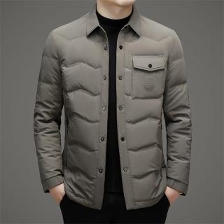 【巴黎精品】現貨+預購 真羽絨90%白鴨絨羽絨外套羽絨衣夾克(保暖全新輕薄白鴨絨商務休閒男外套3色a1is92)