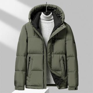 【巴黎精品】現貨+預購 真羽絨90%白鴨絨羽絨外套羽絨衣夾克(保暖加厚戶外短款防寒男外套3色a1is116)