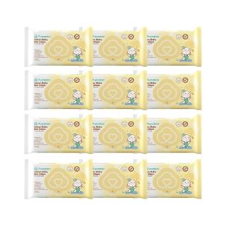 【全棉時代Purcotton】100%純棉嬰兒柔濕巾 20片*12包 15*20cm