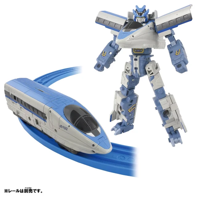 TAKARA TOMY PLARAIL 鐵道王國 新幹線變形機器人 變革世代 500 回聲號