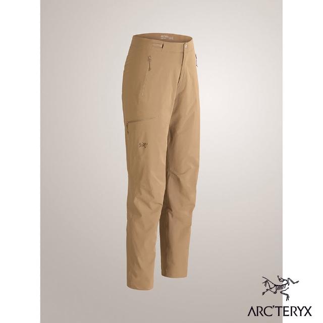 【Arcteryx 始祖鳥官方直營】女 Gamma 軟殼長褲(帆布棕)