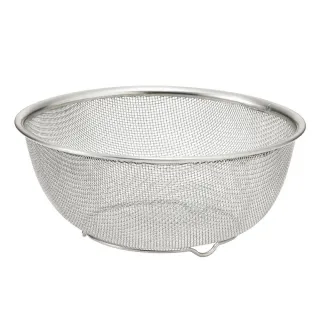 【MUJI 無印良品】不鏽鋼網籃/S/16.5cm/附網腳