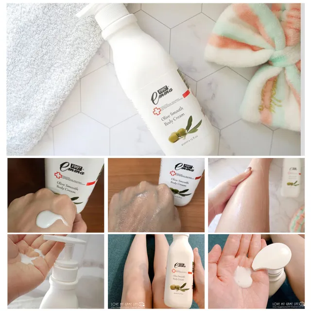 【EMMA1997】橄欖柔嫩身體乳液450ml(換季修護肌膚必備)