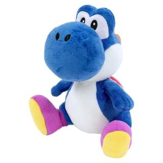 【Nintendo 任天堂】三英貿易 ALL STAR COLLECTION 超級瑪利歐 藍耀西絨毛娃娃