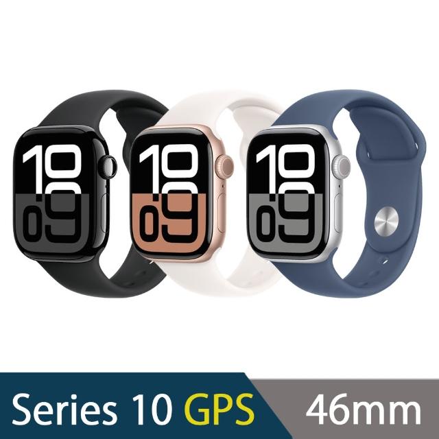 【Apple】Watch Series 10 GPS(46mm/運動型錶帶)