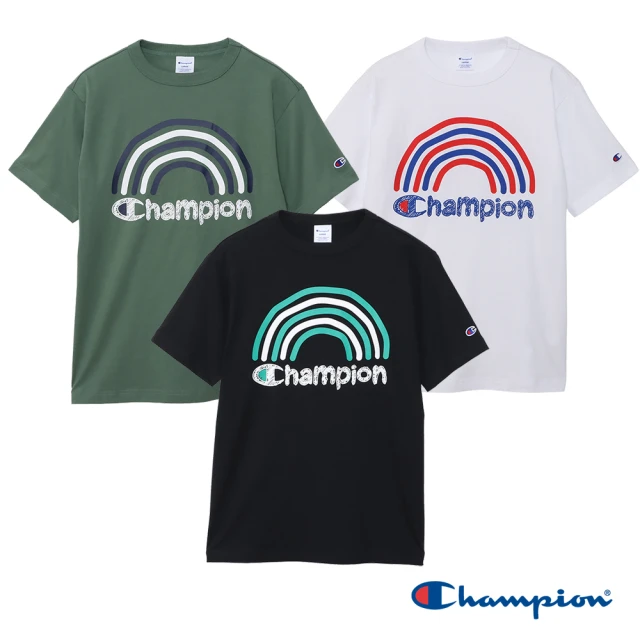 Champion 官方直營-基本款美國棉短袖T恤上衣-男女款(雙11 momo獨家款)