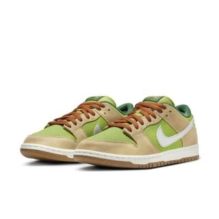 【NIKE 耐吉】運動鞋 休閒鞋 滑板鞋 男鞋 女鞋 NIKE SB DUNK LOW PRO WC 酪梨綠 棕 金屬銀(FQ7585200)