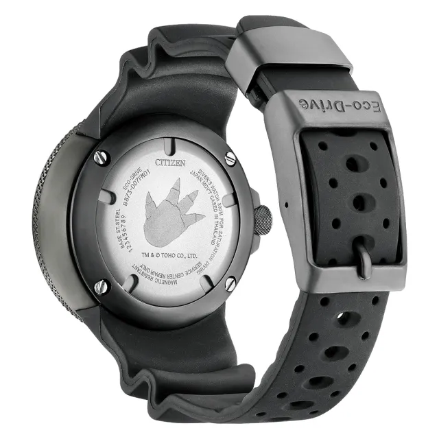 【CITIZEN 星辰】PROMASTE系列 哥吉拉聯名款 光動能潛水腕錶/48.2mm(BJ8056-01E / BJ8059-03Z)
