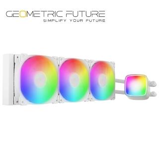 【Geometric Future】幾何未來 Eskimo 愛斯基摩 Pro 36W 360mm 水冷 白色(360mm 水冷)