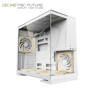 【Geometric Future】幾何未來 Model 5 悟空 玻璃海景 5風扇版 全白(M5悟空5風扇)