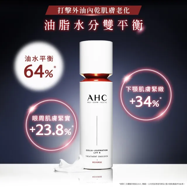 【AHC】雙波抗老多肽膠原精華乳100ml醫美科研(乳液/膠原蛋白)