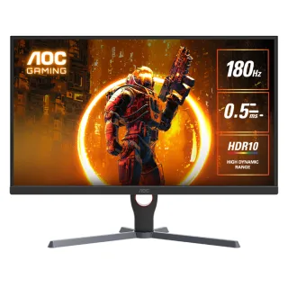 【AOC】27G11E 27型 IPS HDR 180Hz平面電競螢幕(HDR/Adaptive/0.5ms/DP/HDMI)