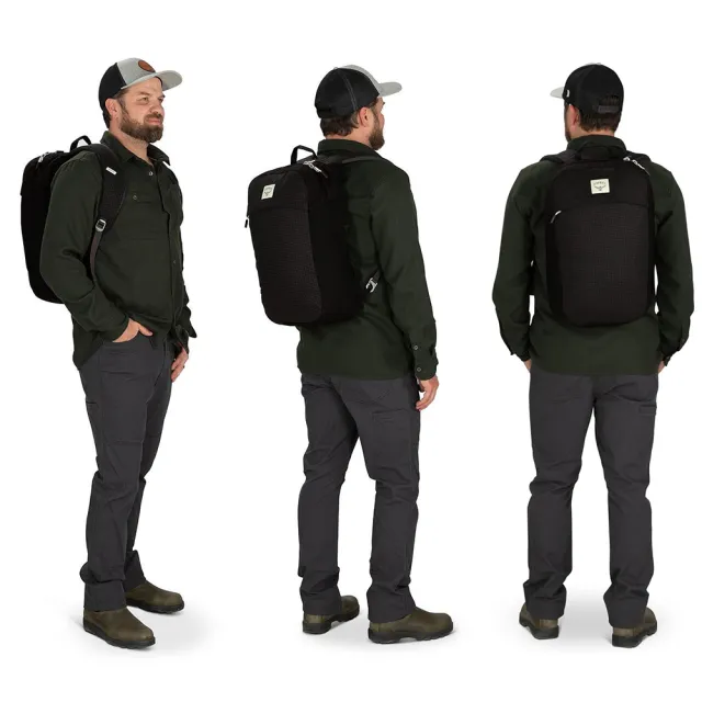 【Osprey】Arcane Large Day 多功能後背包 抹茶綠(電腦包 筆電包 通勤背包 電腦後背包)